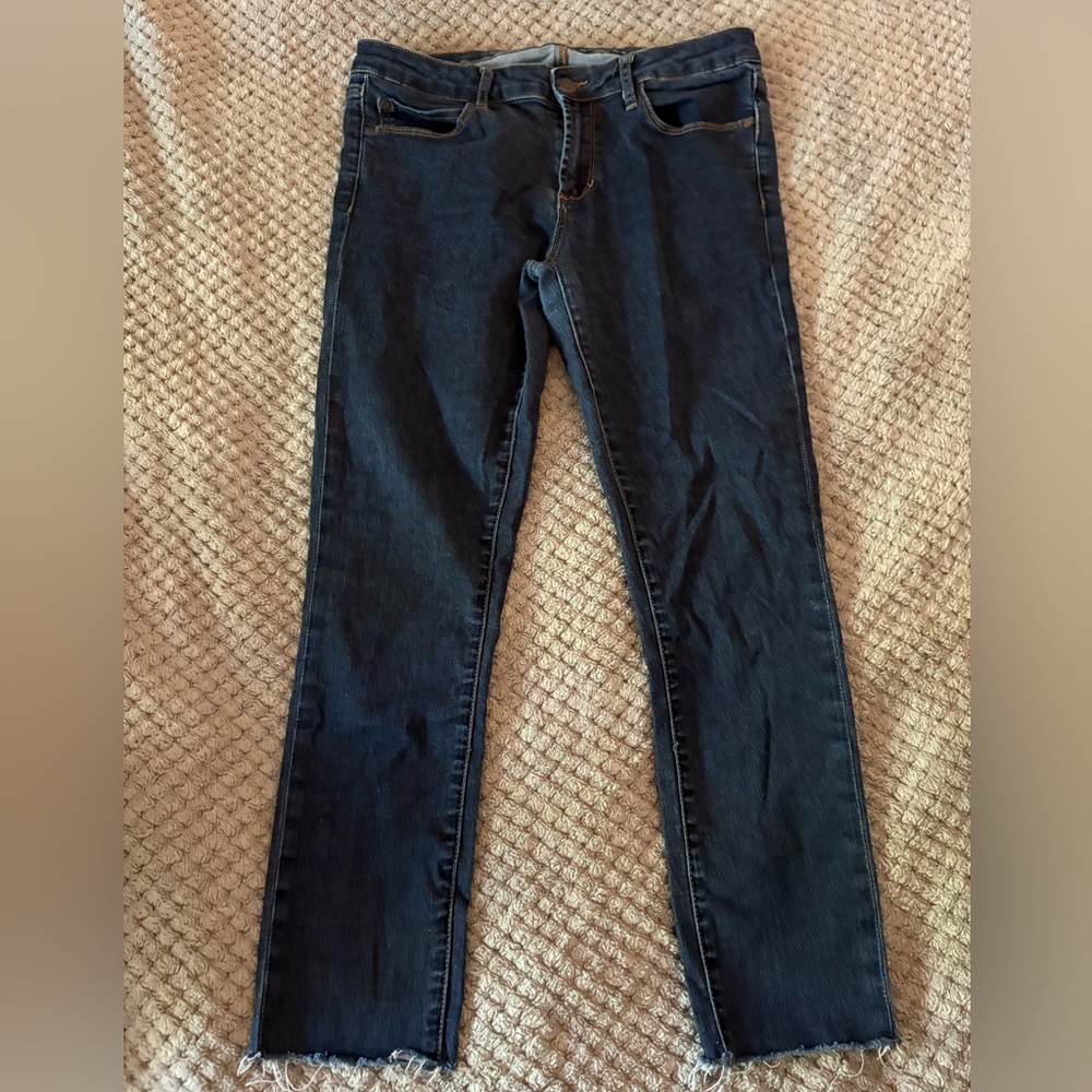 Articles of Society Dark Blue Ankle Jeans